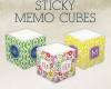 Boatman Geller Memo Cubes Boatman Geller Memo Cubes
