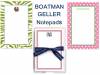 Boatman Geller Notepads Boatman Geller Notepads