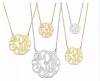 The Pink Monogram Necklaces The Pink Monogram Necklaces