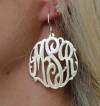 The Pink Monogram Earrings The Pink Monogram Earrings