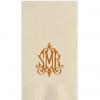 embossed+graphics+whitlock+foil-stamped+guest+towels