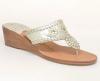 preppy+palm+beach+mid+wedge+platinum+sandals
