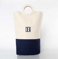 Personalized Large Canvas Laundry Hamper Several Colors
