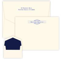 Embossed Graphics Arabesque Raised Ink Card
