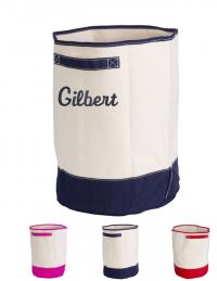 Personalized Heavy Duty Canvas Laundry Hamper 