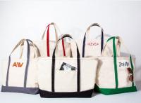 Monogrammed Large Classic Boat Tote