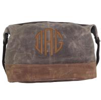Waxed Dopp Kit Olive 