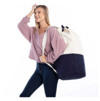 Personalized Laundry Duffel Navy, Gray,Natural, Pink or Black