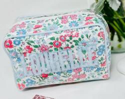 Small Milan  in Annabelle Liberty Print with Light Blue Applique Small Milan  in Annabelle Liberty Print with Light Blue Applique NULL
