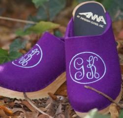 Aqua Empire 2-Letter on Lilac Wool Upper aqua Empire 2-letter on Lilac upper 