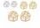 monogrammed+earrings+cut+out+classic+style+two+initials++silver+and+solid+gold