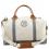 monogrammed+weekender+natural+canvas+with+gray+trim+