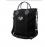 personalized+flight+shoulder+bag+in+solid+black+