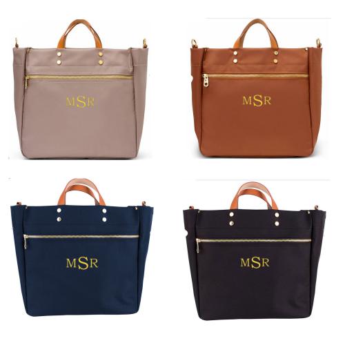 Personalized Boulevard Codie Nylon Tote   Apparel & Accessories > Handbags > Tote Handbags