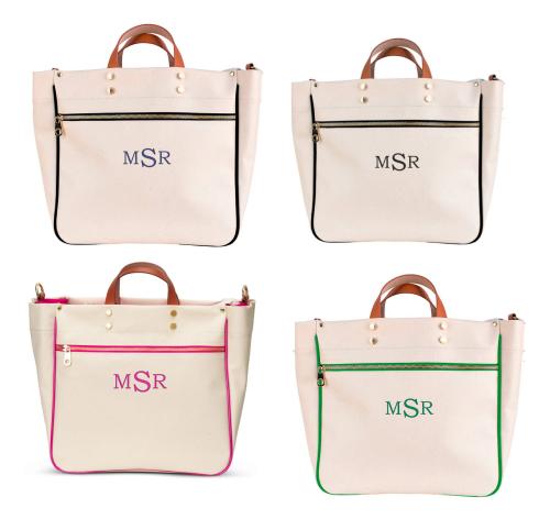 Personalized Boulevard Codie Canvas Tote   Apparel & Accessories > Handbags > Tote Handbags