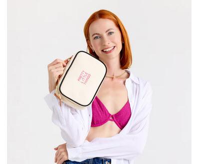 Personalized Boulevard Jules Canvas Jewelry Binder   Health & Beauty > Jewelry Cleaning & Care > Jewelry Holders