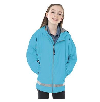 Personalized Youth M-XL Rain Jackets  Apparel & Accessories > Clothing > Outerwear > Rain Gear > Raincoats