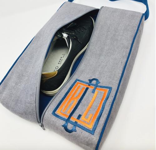Walker Valentine Personalized Golf Shoe Bag 8.5" by 14" by 2"  Sporting Goods > Outdoor Recreation > Golf > Golf Bag Accessories