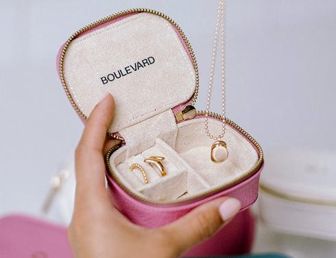 Personalized Lilo Mini Jewelry Case  Luggage & Bags > Luggage Accessories > Packing Organizers