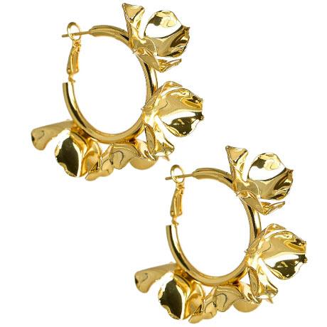 Lisi Lerch Lydia Hoop Earrings Lisi Lerch Lydia Hoop Earrings Apparel & Accessories > Jewelry > Earrings