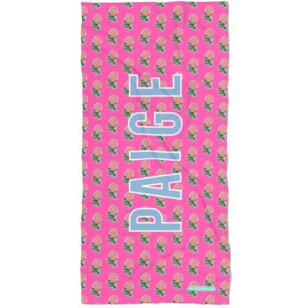 Clairebella Kyra Pink Beach Towel  Home & Garden > Linens & Bedding > Towels > Beach Towels