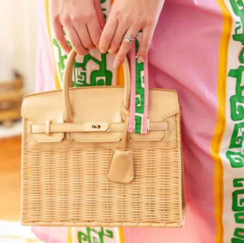 Lisi Lerch Margo Wicker Handbag Gold Lisi Lerch Margo Wicker Handbag Gold Apparel & Accessories > Handbags > Clutches & Special Occasion Bags