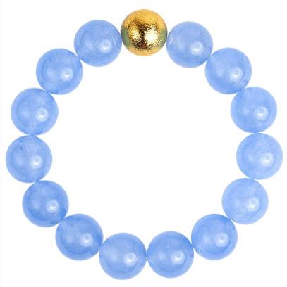 Lisi Lerch Georgia Beaded Blue Bell Quartz Bracelet Lisi Lerch Georgia Beaded Blue Bell Quartz Bracelet Apparel & Accessories > Jewelry > Bracelets