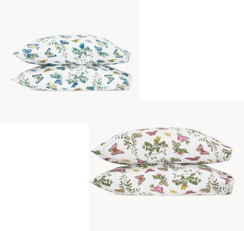 Matouk Baudin Butterfly King Pair Pillowcases  Home & Garden > Linens & Bedding > Bedding > Pillowcases & Shams