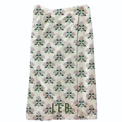Personalized Clairebella Spa Wrap Betsy Lilac  Apparel & Accessories > Clothing > Sleepwear & Loungewear > Robes
