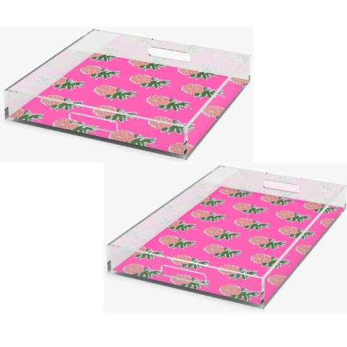 Clairebella Kyra Acrylic Tray  Home & Garden > Decor > Decorative Trays