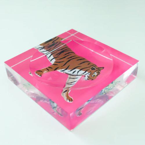 Clairebella Tiger Pink Catchall Tray Clairebella Tiger Pink Catchall Tray Home & Garden > Decor > Decorative Trays