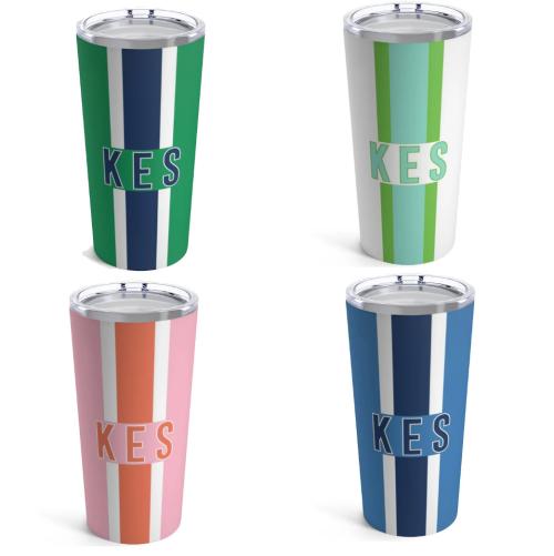 Clairebella Large Tumbler Racing Stripe  Home & Garden > Kitchen & Dining > Tableware > Drinkware > Tumblers
