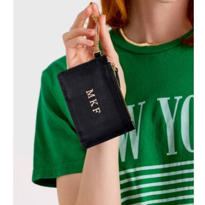Boulevard Personalized Ivan Leather Card Holder  Apparel & Accessories > Clothing Accessories > Wallets & Money Clips