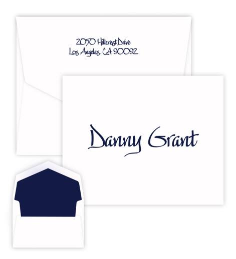 Embossed Graphics Bishop Studio Foldover Notes  Office Supplies > General Supplies > Paper Products > Stationery