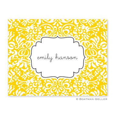 Boatman Geller Personalized Chloe in Sunflower Notes  Office Supplies > General Supplies > Paper Products > Stationery