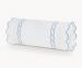 White with Light Blue Thread