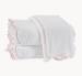 Pink on White Towel